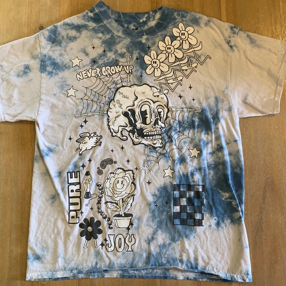 Zumiez Other - A-LAB Tie Dye Skull Shirt